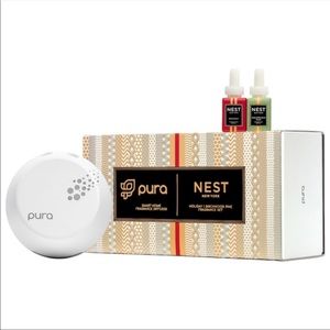 Nest Fragrance Pura Smart Home Diffuser Set - Holiday & Birchwood Pine Scents